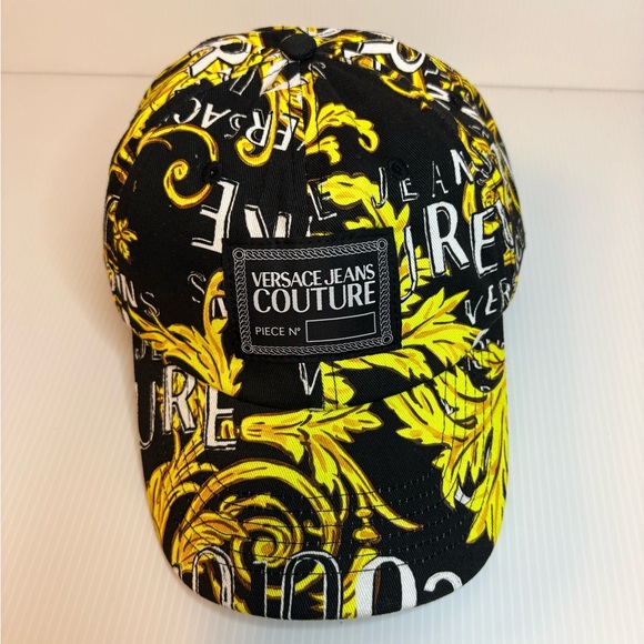 Versace Jeans Collection Other - Versace Jeans Couture Cotton Barocco Print Baseball Cap/Hat   EUC